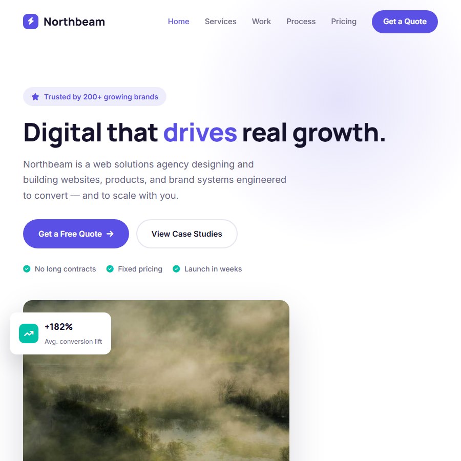 Double Bee free website template screenshot