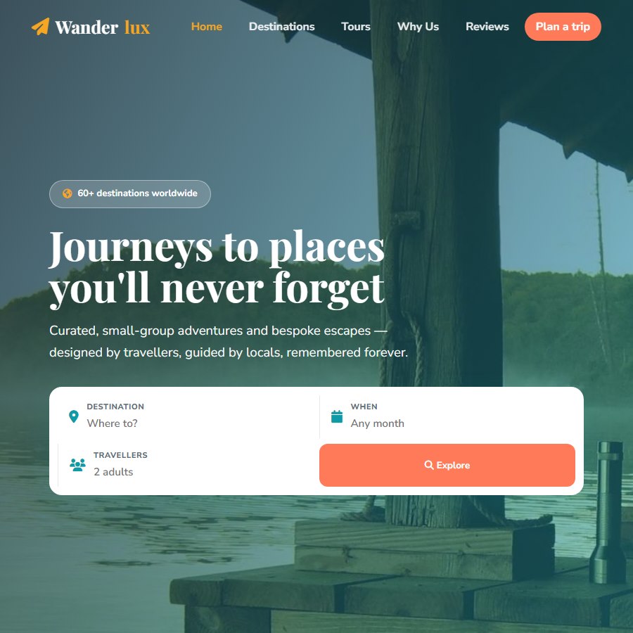 Taxi free website template screenshot